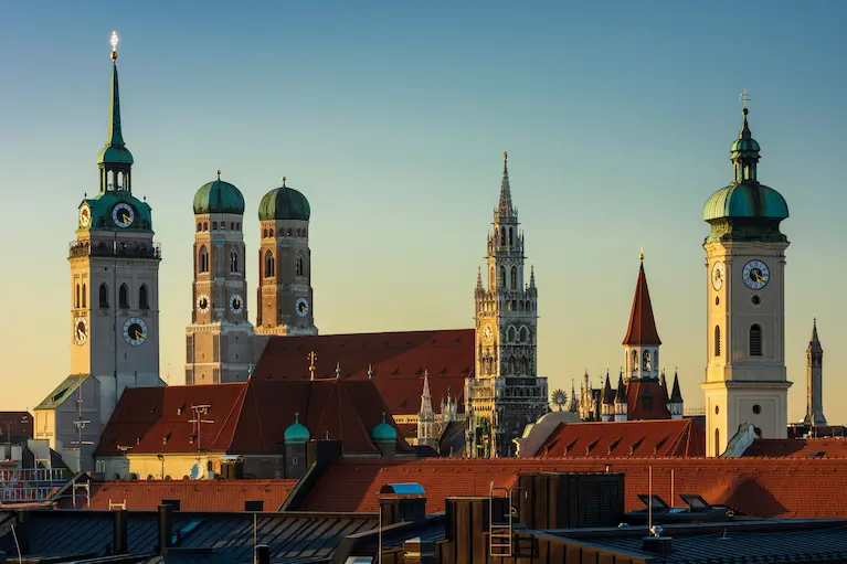 Panorama der Münchner Innenstadt